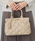 J.PRESS LADIES 【2way・撥水】ボンディングキルト トート バッグ