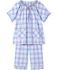 tsumori chisato SLEEP ツモリチサト パジャマ 5分袖 半袖 7分丈 綿混(本体) ローン素材 レディース UDT154 /ワコール