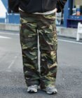 WEGO 【ユニセックス着用ITEM/SMLサイズ展開】ワイドカーゴパンツ