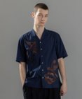 JOSEPH HOMME 新柄【洗える】メキシカンエンブロイダリー　オープンカラー半袖シャツ