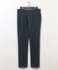 JOSEPH ABBOUD 【キングサイズ・ウエストも伸びる/清涼/ストレッチ】ストレッチリネンシャンブレーパンツ