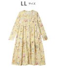 tsumori chisato SLEEP ツモリチサト ルームウエア ワンピース 長袖 綿100%(本体) ロング丈(ふくらはぎ付近) UNX533 /ワコール
