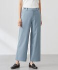 J.PRESS LADIES 【洗える】CARREMAN 2WAY ストレート ワイド パンツ
