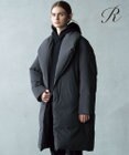 23区 L 【R(アール)】LIMONTAライトダウン ショールカラーコート