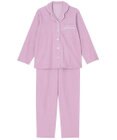 ワコール／睡眠科学 【パジャマ】　長袖　長ズボン　綿混　パイル素材　睡眠科学／ワコール　YDX532