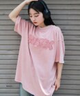 WEGO 【ユニセックス着用ITEM】スノーウォッシュダメージアップリケT（SS）