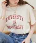 WEGO 【ANGIE VINTAGE】カレッジロゴプリントTee