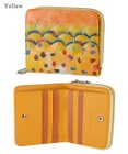 tsumori chisato CARRY カラフルレオパード ラウンドファスナー2つ折り財布