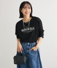 Green Parks キレイ目ロゴ長袖Ｔシャツ