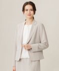 自由区 L 【セットアップ対応・UVカット・接触冷感・洗える】ライトストレッチテーラード ジャケット
