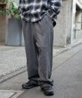WEGO 【ユニセックス着用ITEM/ウエストゴム】スウィッチングスウェットパンツ