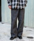 WEGO 【ユニセックス着用ITEM/ウエストゴム】ユルフィットデニムイージーパンツ