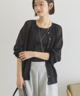 AMERICAN HOLIC 【前後2WAY】透かし編みニットカーディガン