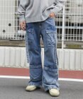 WEGO マルチポケットデニムパンツ