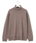 J.PRESS YORK STREET 【UNISEX】ANTI PILLING WOOL タートルネック ニット