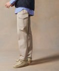 J.PRESS MEN ハイパワーストレッチスローンカーゴパンツ