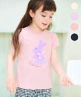 ANY KIDS ひんやりクール アップリケTシャツ