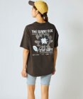 OP／FILA 【Ocean Pacific】フラワーバックプリントTシャツ