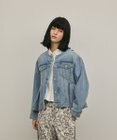 GRACE CONTINENTAL ペプラムデニムジャケット