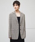BEIGE， MER / グレンチェックジャケット