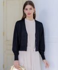 23区 【APPLAUDIR】コンパクト ドルマンスリーブ ラメカーディガン