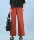 ICB ワッシャーツイル ワイドストレートパンツ