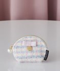 Maison de FLEUR LINTONツイードコインケース