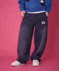 WEGO 【ユニセックス着用ITEM/ウエストゴム】ロゴスウェットパンツ