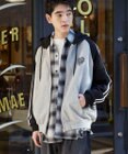 WEGO 【ユニセックス着用ITEM】ラグラングラフィックZIPパーカー