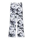 Chacott モノクロプリントブーツカットパンツ