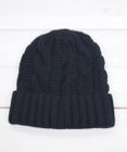 石田製帽 〈新色追加！〉カシミヤニット アラン編みワッチN ニット帽