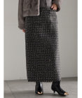 Te chichi ツィードロングナロースカート《2025winter catalog item》