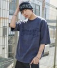 WEGO 【ユニセックス着用ITEM/MLサイズ展開】ブリーチダメージアップリケT（SS）