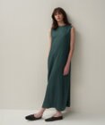 ATON NATURAL DYED LINEN LAWN | タックドレス