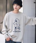 WEGO 【ユニセックス着用ITEM/SMLサイズ展開】ジャガードグラフィックプルオーバー