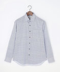 JOSEPH ABBOUD 【オーガニックコットン使用・JAPANファブリック】ジオメトリックパターンプリントシャツ　26SSモデル