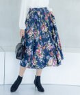 組曲 S 【23AW】ローズブーケプリント フレアスカート
