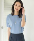 J.PRESS LADIES L 【洗える】レーヨンエリートストレッチ ドルマン ニット