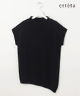 23区 L 【エステータ】マーセライズドウールカシミヤ アシンメトリー ニット