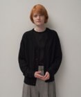 ATON HIGH TWIST COTTON | Ｖネックニットカーディガン
