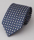 GOTAIRIKU 【日本製】ネクタイ_小紋×ドット柄