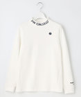 PW CIRCULUS 【WOMEN】【ストレッチ/軽量】バックロゴ 長袖 モックネック シャツ