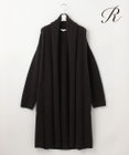 23区 【R(アール)】カシミヤブレンド ニットアウター
