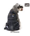 PET PARADISE Lee デニム オーバーオール 《ブラック》 小型犬