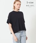 BEIGE， 【S-size】OXALIS / ビックTシャツ