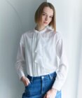 ICB 【2WAY】 セシェシルキーローン ラッフルブラウス