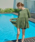 OP／FILA 【Ocean Pacific】フレアラッシュＴシャツ