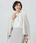 J.PRESS LADIES S 【洗える】ORGANIC GASS COTTON クルーネック アウター