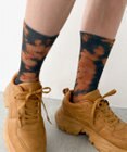 WEGO タイダイプリントソックス