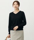 J.PRESS LADIES L 【人気のため新色追加】PRINCE Vネック ニット